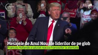 Revelion a fost în toată lumea. Iar marii lideri politici au transmis mesaje pentru 2017