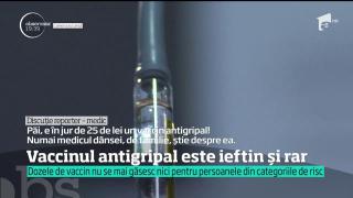 Vaccinul antigripal, ieftin şi rar