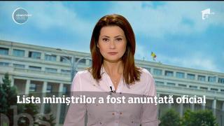 Lista cu membrii noului Guvern a fost anunţată în urmă cu scurt timp. Iată care sunt propunerile de miniștri