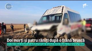 UPDATE: dezastru, după o frână bruscă - 2 morţi şi 4 răniţi într-un dramatic accident, pe DN2 (VIDEO)