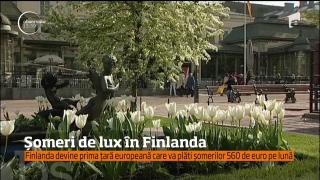 Finlanda devine prima ţară europeană care va plăti şomerilor 560 de euro pe lună