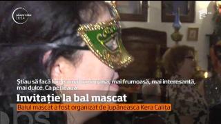 Bal mascat, ca în vremurile de odinioară, în Bucureşti (VIDEO)