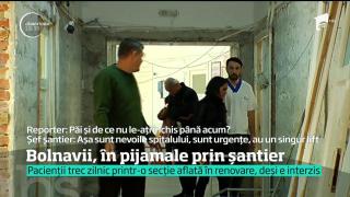 Cel mai mare spital de pneumologie din ţară este un pericol pentru bolnavi