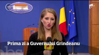 Prima zi a Guvernului Grindeanu: Fostul şi actualul premier au discutat despre tranziţia către noul Guvern