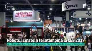 Robotul umanoid Einstein, la Salonului Consumatorilor de Electronică 2017