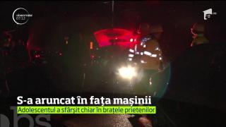 Un tânăr de 17 ani din Bacău a fost accidentat mortal, după ce a rupt-o la fugă şi a sărit chiar în faţa unei maşini