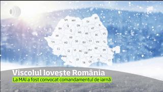 Prima noapte de iarnă adevărată! Autorităţile sunt pregătite chiar şi de cod roşu