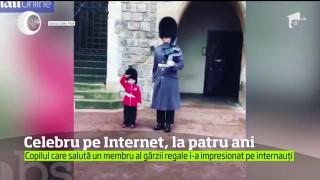 Celebru pe Internet, la patru ani