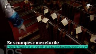 Prețurile mezelurilor vor crește în perioada următoare cu aproximativ 5 procente