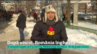 Ger năpraznic în toată țara! Meteorologii anunță și minus 30 de grade Celsius