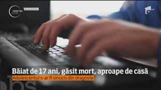 Lacrimi de durere la Târgu Jiu. Ce scrie în biletul de adio lăsat de elevul de 17 ani, care s-a sinucis din dragoste (VIDEO)