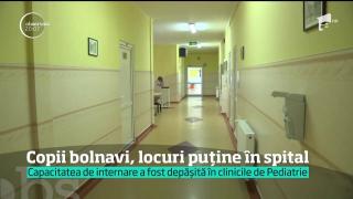 Spitalul Clinic de Pediatrie Sibiu nu mai face față internărilor