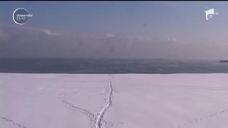 Marea Neagră pare că fierbe la minus 11 grade