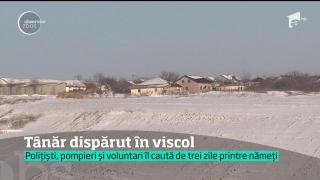 ALERTĂ! Cursă cu timpul în Iaşi, pentru găsirea unui tânăr DISPĂRUT în viscol! Tot judeţul aşteaptă veşti!