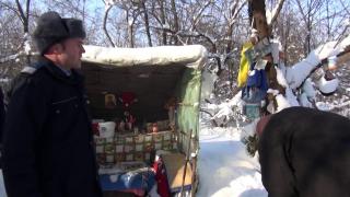 Supravietuire extremă în gerul de afară, a unui brăilean fără casă: "Atâta vreme cât îl am pe Dumnezeu de partea mea, nu mă tem de nimic"