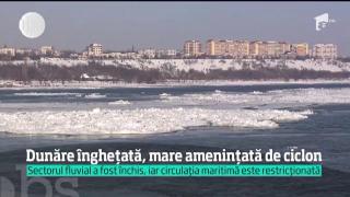 Litoralul răvăşit de iarnă: Ciclonul format în Marea Neagră vine precipitații și viscol, de miercuri (VIDEO)