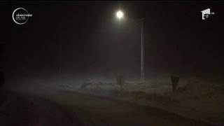 România trăieşte coşmarul alb din nou. Sudul şi sud-estul ţării sunt sub cod portocaliu de viscol puternic