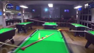 Cel mai spectaculos truc la biliard