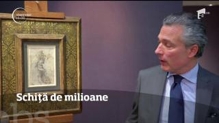 Un desen inedit al lui Da Vinci e evaluat la 15 milioane de euro