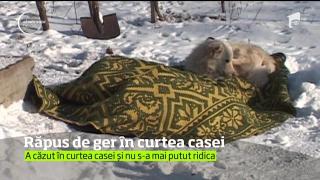 Un fost militar a fost răpus de ger, într-o localitate din Vaslui