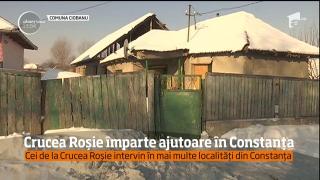 Sinistraţii zăpezilor: eforturi uriaşe se fac în Constanţa, pentru a-i ajuta pe cei greu loviţi de valul polar (VIDEO)