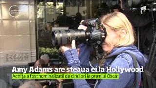 Amy Adams a primit o stea pe Bulevardul Gloriei de la Hollywood