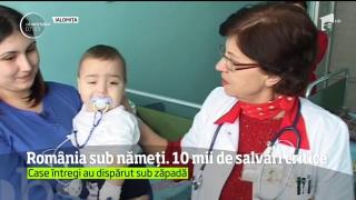 O noapte de ninsoare a dat România peste cap! Mii de oameni au rămas izolaţi