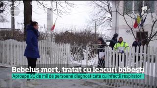 Un bebeluş a murit pentru că părinţii i-au tratat răceala cu leacuri băbeşti. I-au pus sare fierbinte pe piept, în loc să îl ducă la medic! (VIDEO)