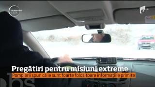 30 de angajați ai ISU Mureș s-au antrenat să conducă perfect în condiţii de iarnă