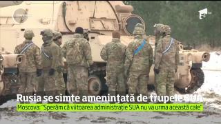 Îngrijorări la Kremlin! Rusia se simte ameninţată de trupele SUA