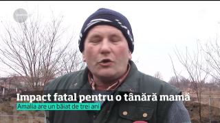 Dramă produsă inexplicabil, pe o șosea din Timiş! O tânără de 26 de ani, mamă a unui copil, a pierit într-un grav accident (VIDEO)