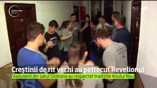 Creştinii pe rit vechi au petrecut Revelionul
