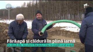 Criză în plină iarnă, la Bacău: orașul a rămas fără căldură și fără apă (VIDEO)