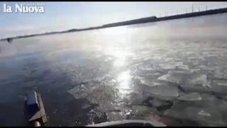 Spectacolul gheții: imagini incredibile de la Veneția, unde au înghețat canalele, din cauza valului polar (VIDEO, GALERIE FOTO)