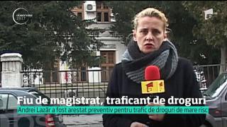 Fiul unei judecătoare din Craiova a fost arestat pentru trafic de droguri! Tânărul nu este la prima abatere de la lege