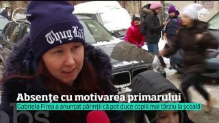 Gabriela Firea, primarul Capitalei, a anunțat părinții că pot duce copiii mai târziu la școală