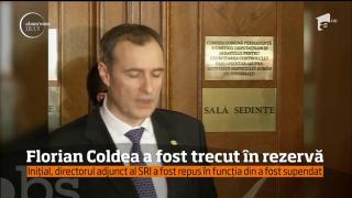 Ce a decis Comisia de anchetă internă a SRI în cazul Florian Coldea
