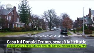 Casa în care a copilărit Donald Trump, scoasă la licitaţie! Imobilul a fost construit de tatăl preşedintelui ales al SUA