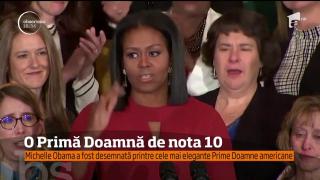 Michelle Obama, cea mai populară persoană de pe scena politică americană