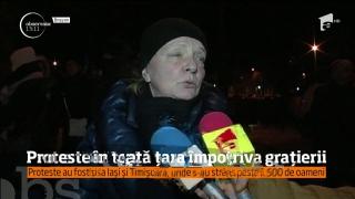 Proteste în toată țara împotriva grațierii! La Ploiești și Brașov, sute de oameni au ieșit în stradă