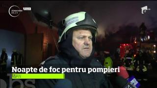 Incendii de proporţii în ţară! A ars şi sediul Serviciului Voluntar pentru Situații de Urgență, din judeţul Braşov