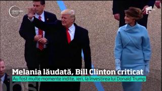 Melania Trump a primit numai laude pentru apariția la ceremonia de învestire a soţului (VIDEO, GALERIE FOTO)