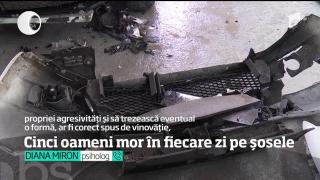 În România, 5 oameni mori zilnic în accidente rutiere