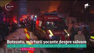 INTERVIU EXCLUSIV Ce spune Cătălin Botezatu despre incendiul din clubul Bamboo