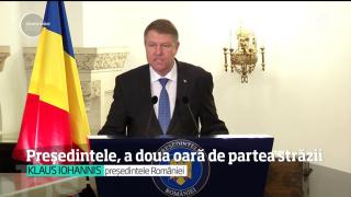 Klaus Iohannis, atac virulent la clasa politică: "Nu cetățenii dau lovituri de stat. Politicienii dau lovitură de stat!"