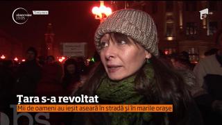 Mii de oameni au ieșit în stradă în Timișoara, Galați, Suceava cât și în Diaspora Oamenii au cert ca legea să fie egală pentru toți