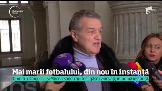 Geroge Becali a făcut spectacol la tribuna, la procesul dezafilierii Universităţii Craiova