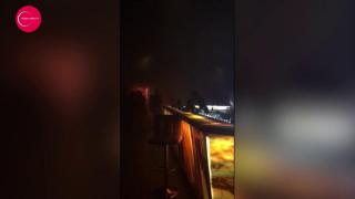 IMAGINI ÎN PREMIERĂ! Video incredibil cu MOMENTUL izbucnirii incendiului din Bamboo