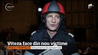 Viteza face din nou victime. Un bărbat de 32 de ani s-a izbit cu masina de un gard de beton