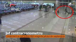 Un român, autorul unui JAF ARMAT! El şi acoliţii lui au semănat spaimă într-un supermarket, unde au ameninţat copii cu armele (VIDEO)